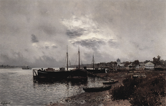 After the Rain Plyos 1889 Isaac Levitan