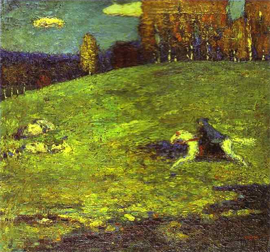 Blue Rider, 1903, Wassily Kandinsky