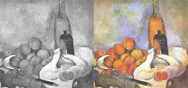 Still Life with Bottles by Cezanne