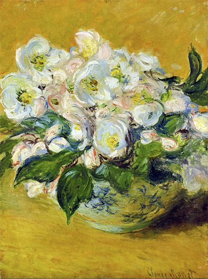 Roses de Noel, 1883, Claude Monet