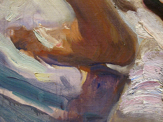 Detail of Sorolla Painting, Vision of Spain