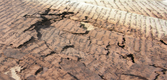 Document Corrosion from Iron Gall Ink