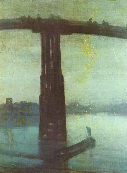 Nocturne in Blue and Gold by Whistler