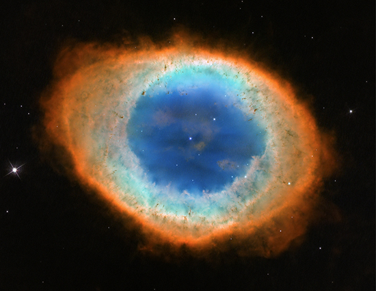 Ring Nebula Hubble Image