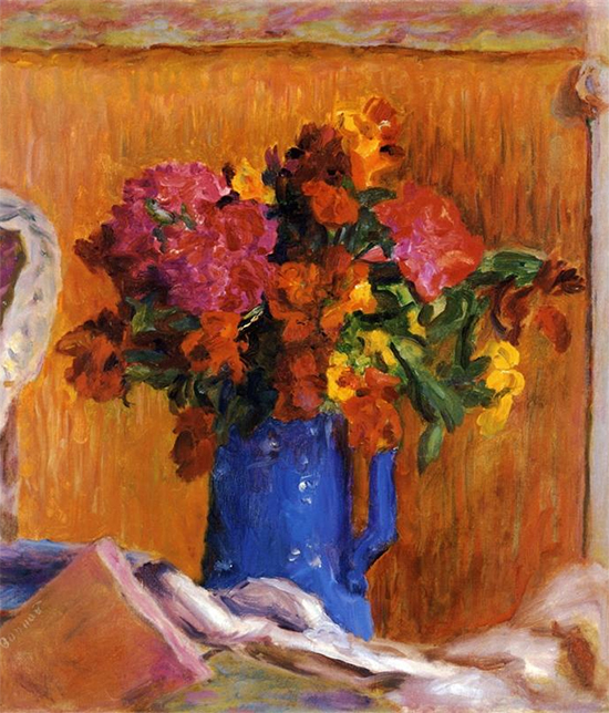 The Blue Pot, PIerre Bonnard, (fair use)