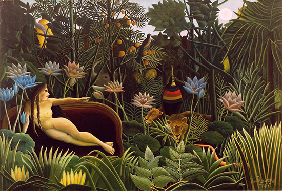 The Dream by Henri Rousseau 1910 PD