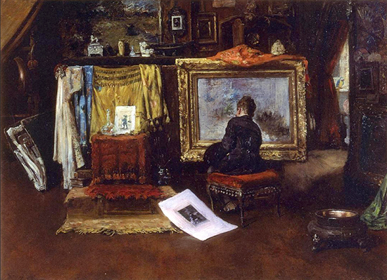 Painting by William Merritt Chase