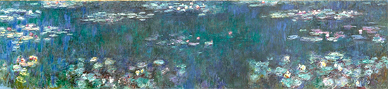 The Water Lilies: Green Reflections, ca. 1915 -26, Claude Monet