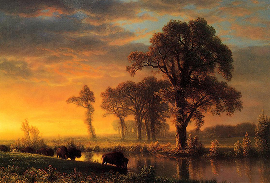 Western Kansas, 1875, Albert Bierstadt