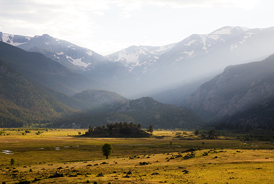 Photo of Moraine Park in Rocky Mountain National Park, Colo.