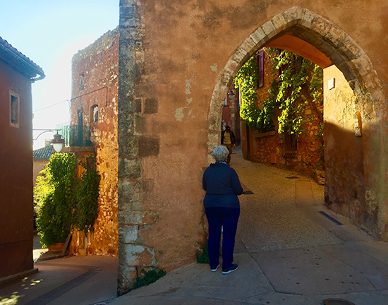 photo of Roussillon, France, © A. Trusty