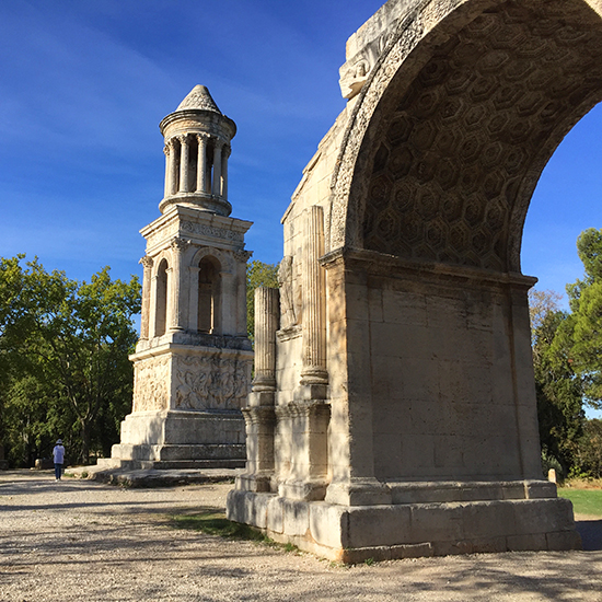 Photo of Glanum, St. Rémy, France.© J. Hulsey