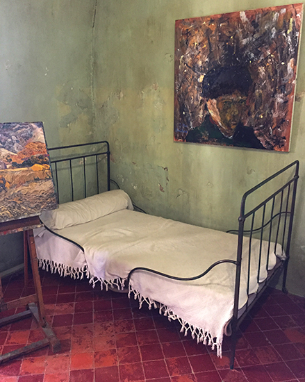 photo of Vincent Van Gogh's Bedroom, St. Paul hospital.© A. Trusty
