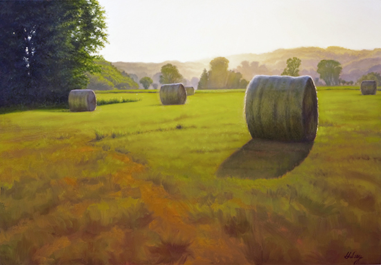 Summer Brome, 30 x 40", Oil, © John Hulsey