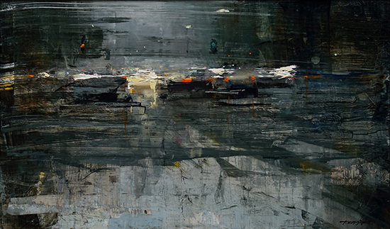 Oil Painting - Lost Illusion, 12 x 20, © Tibor Nagy