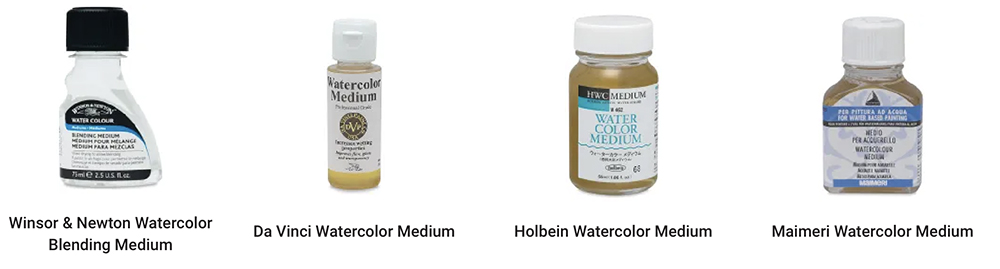 Examples of Blending Mediums