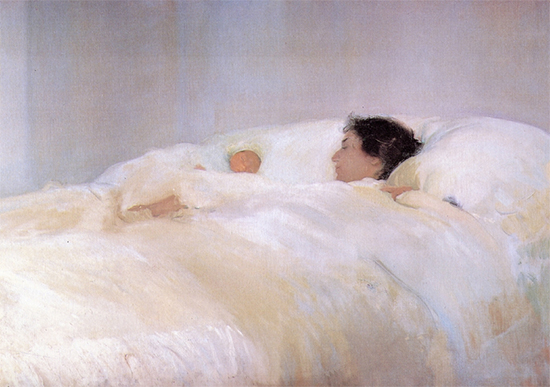 Mother, 1895, Joaquin Sorolla